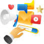 Media-outreach Icon